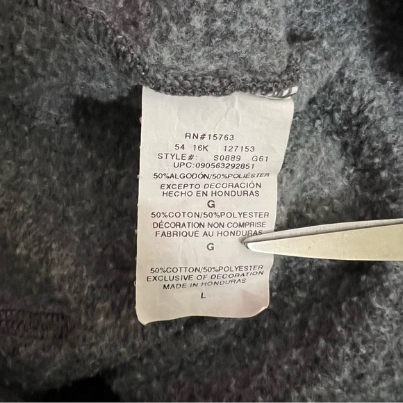 Champion Hoodie Gray Men's Sz Large - Picture 6 of 7